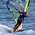 Step 9 instruction for Carving Jibe